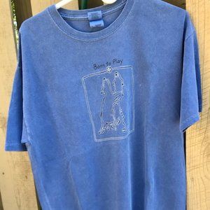 Men's large dog t-shirt